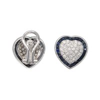  -  - Pendientes Soprana Mujer ZAFFIRO in Oro blanco Zaffiro 2.80 Ct 10007594 - 10007594